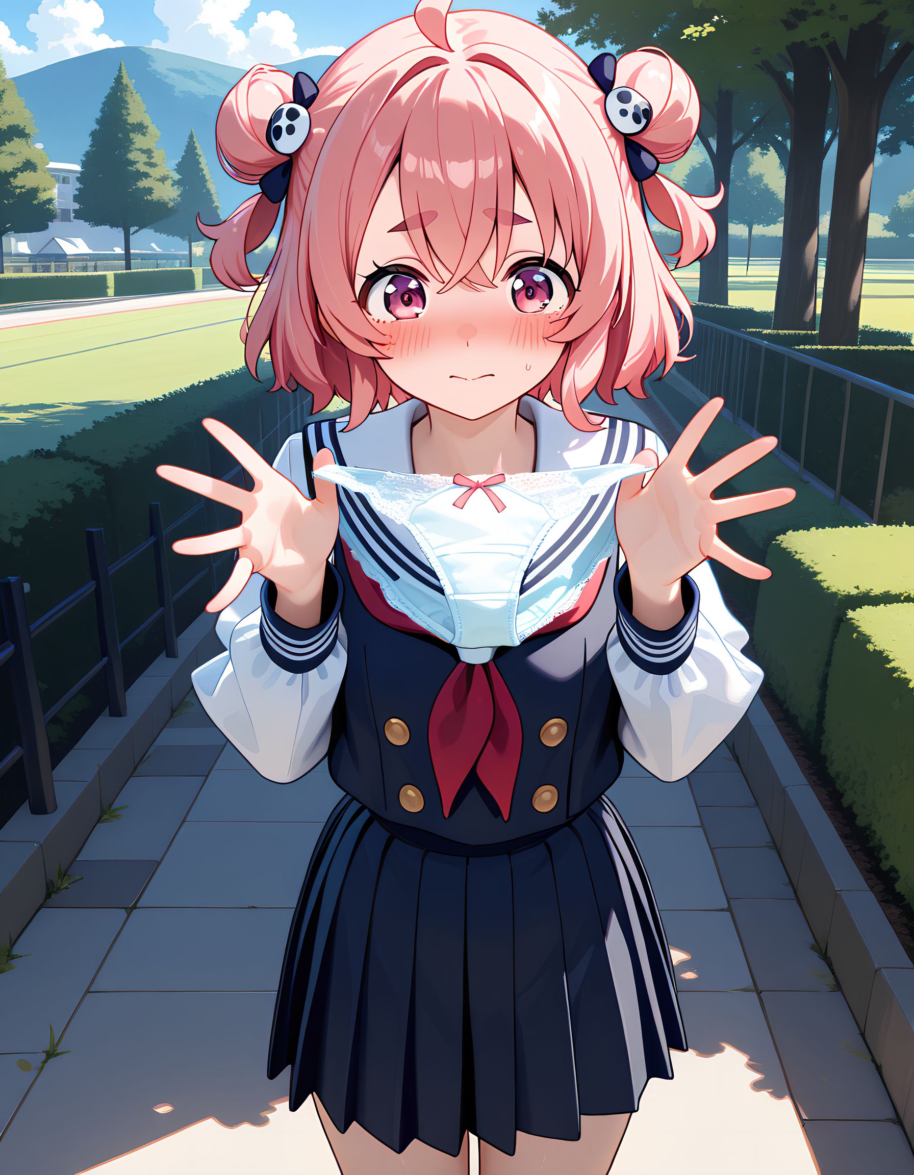おパンツ見せて下さい