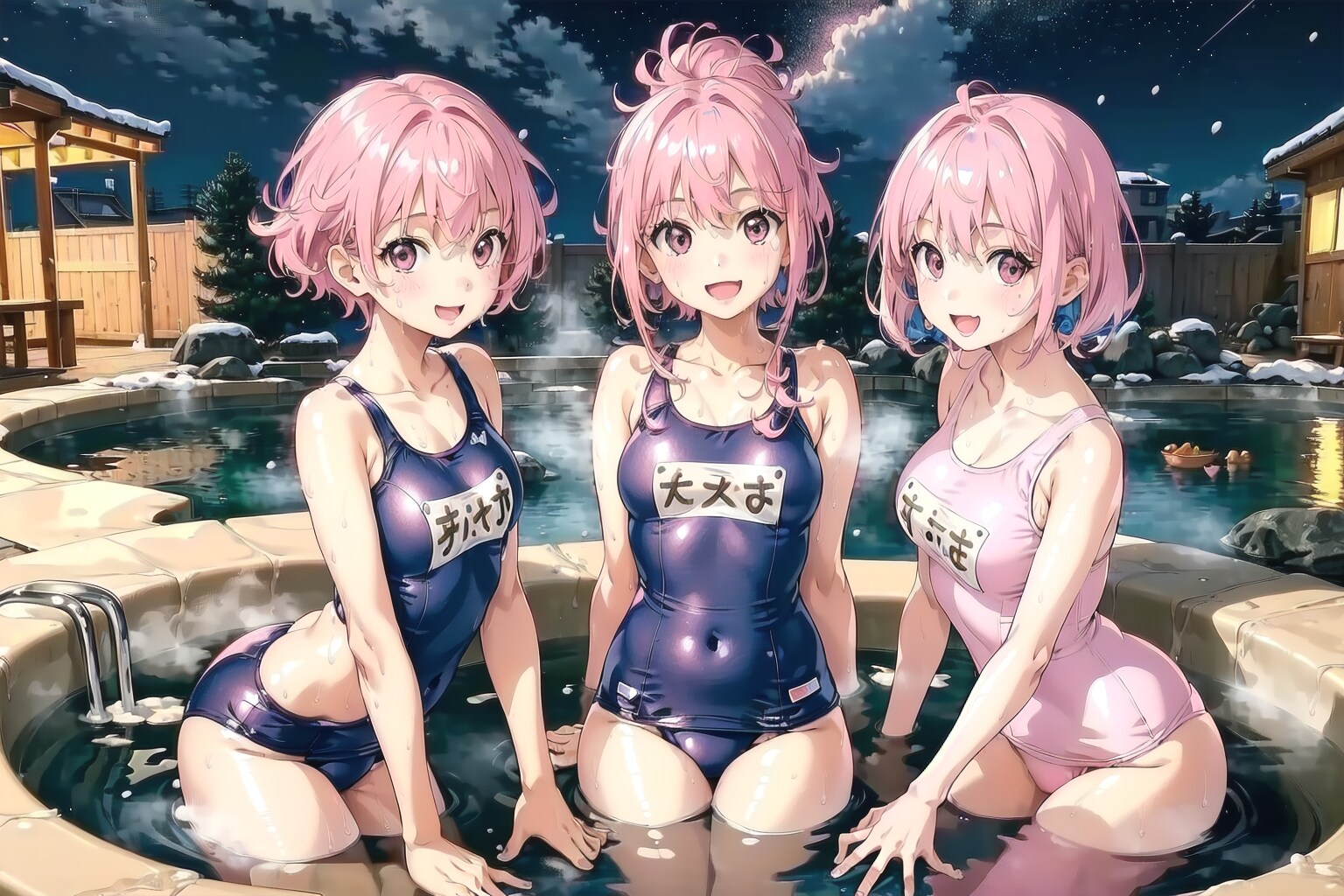 三つ子ちゃん　冬