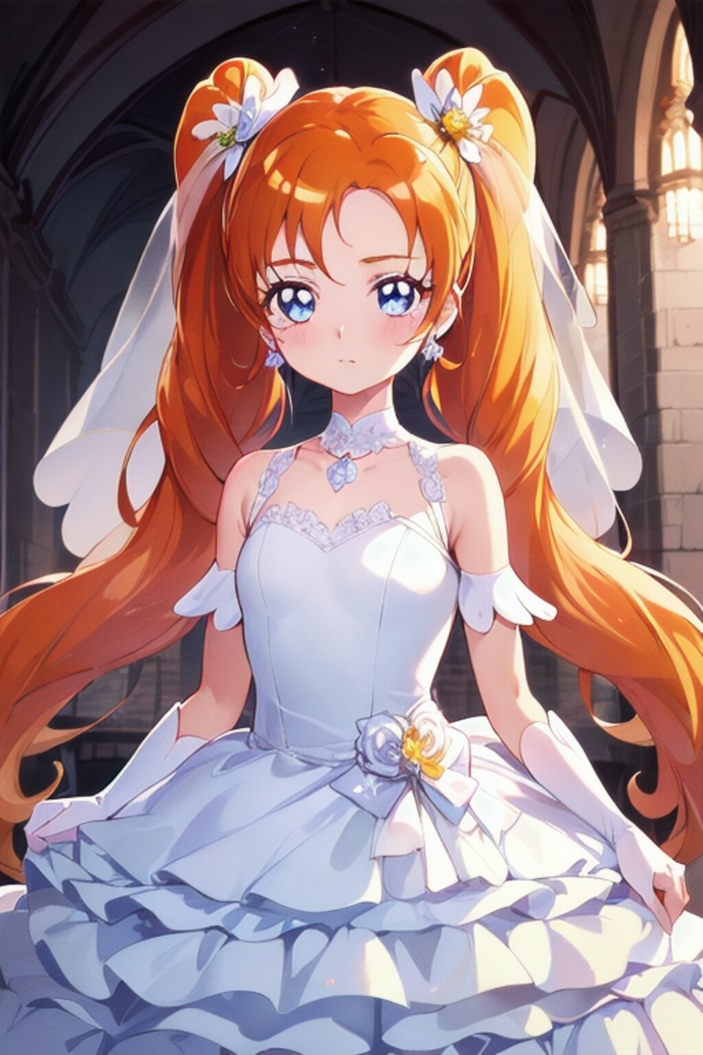 日朝ヒロイン風花嫁