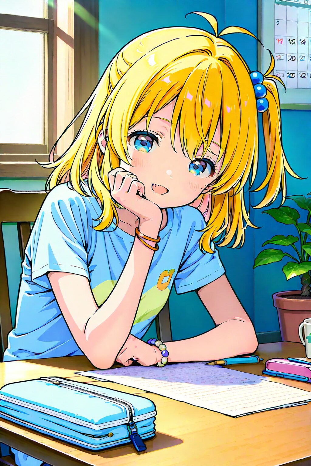 夏休みの午前中