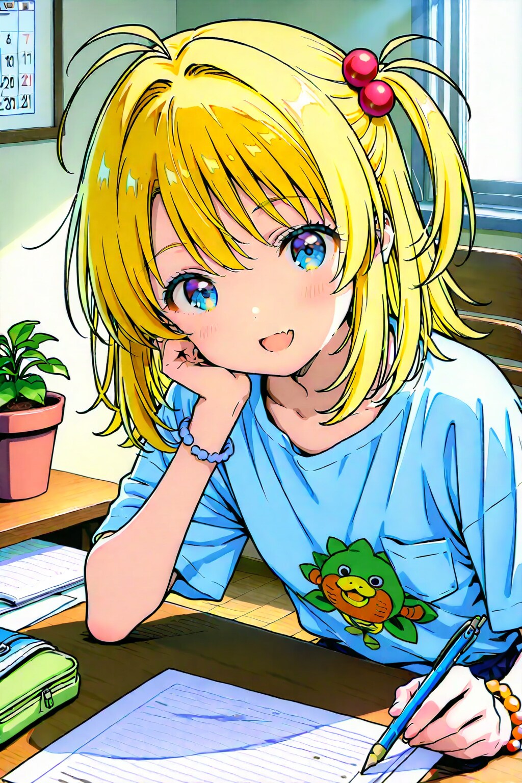 夏休みの午前中