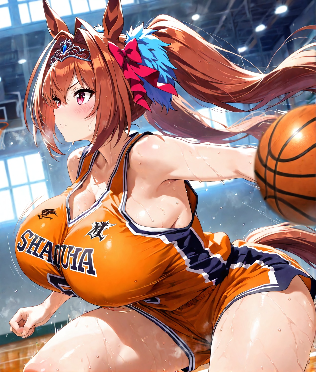 バスケ部スカーレット