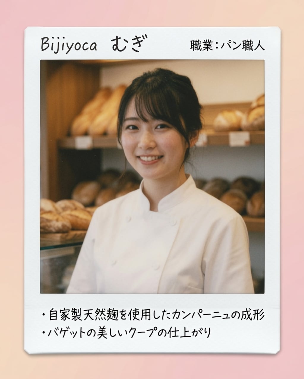 パン屋さんのむぎちゃん