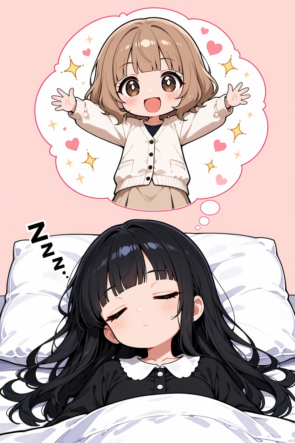 Animaで2キャラ絡ませ⑤吹き出しで遊ぼう編【簡単チュートリアル】 | の人気AIイラスト・グラビア
