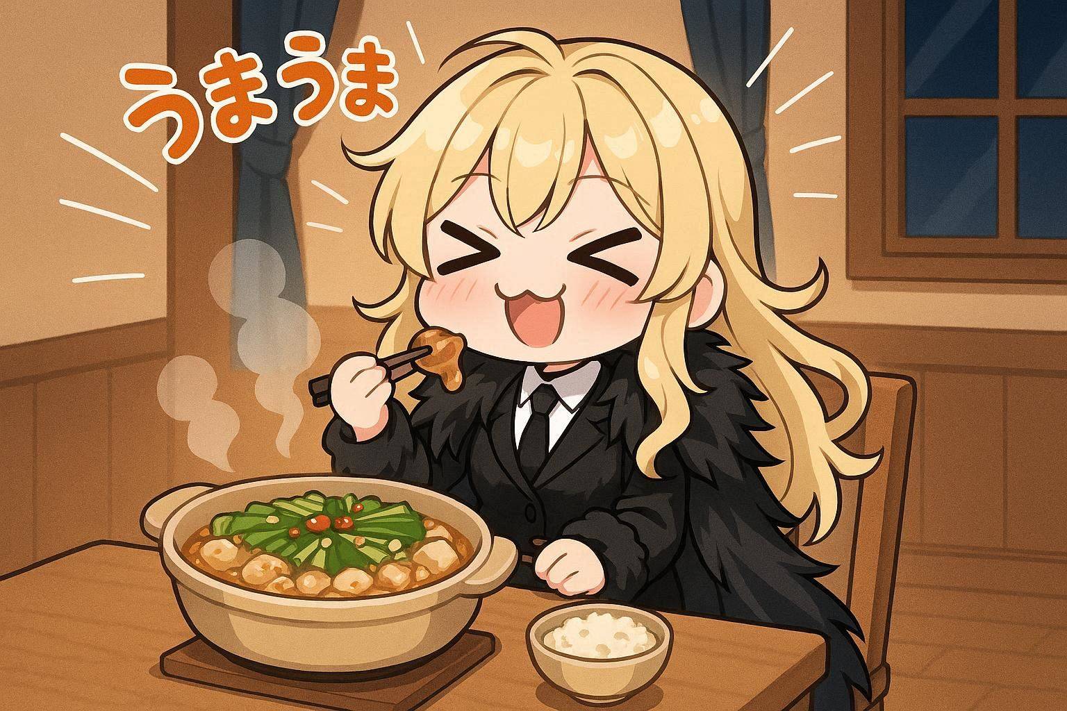 もつ鍋とエリザベス