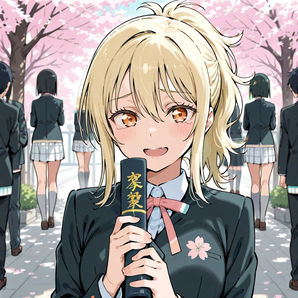 スクールアイドルさんの卒業 | の人気AIイラスト・グラビア