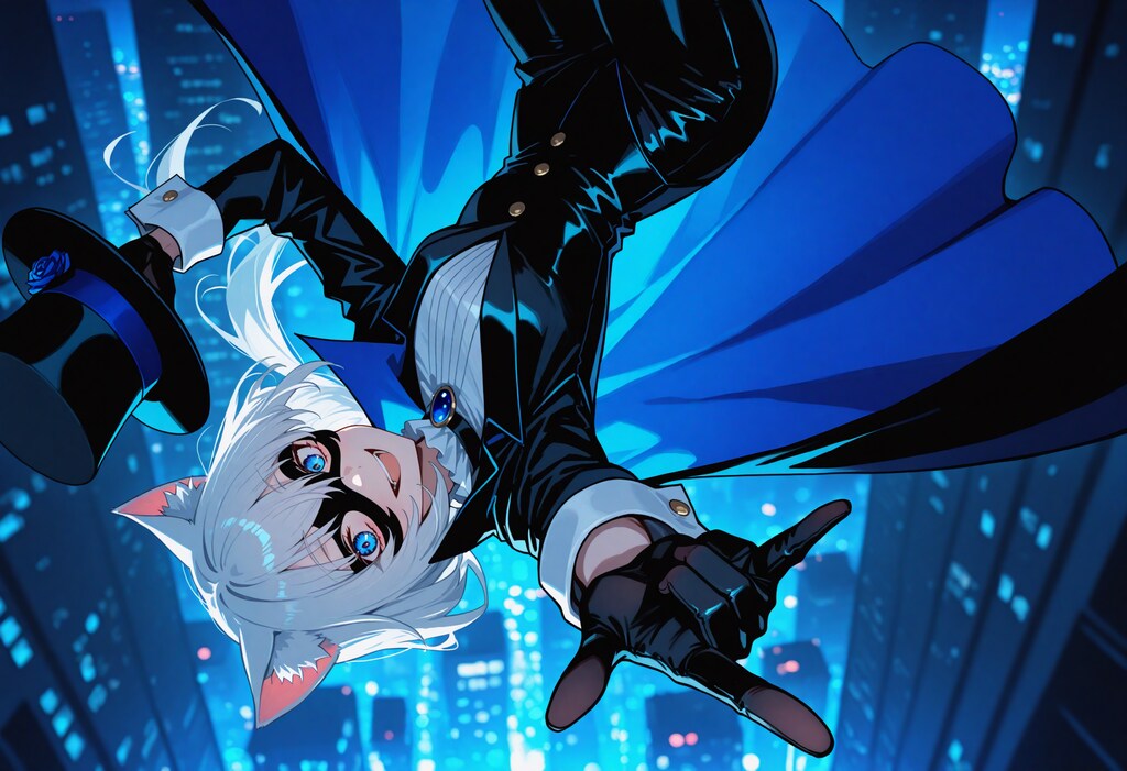 蒼夜に消える怪盗