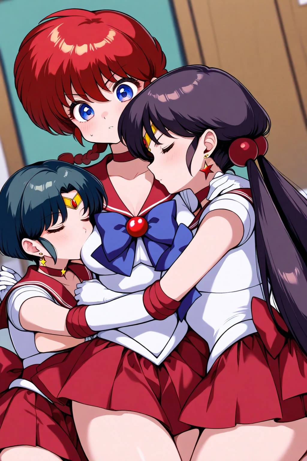 パパと一緒に…セーラーちびマーズ