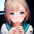 フェラ好きな少女たち1 2枚目