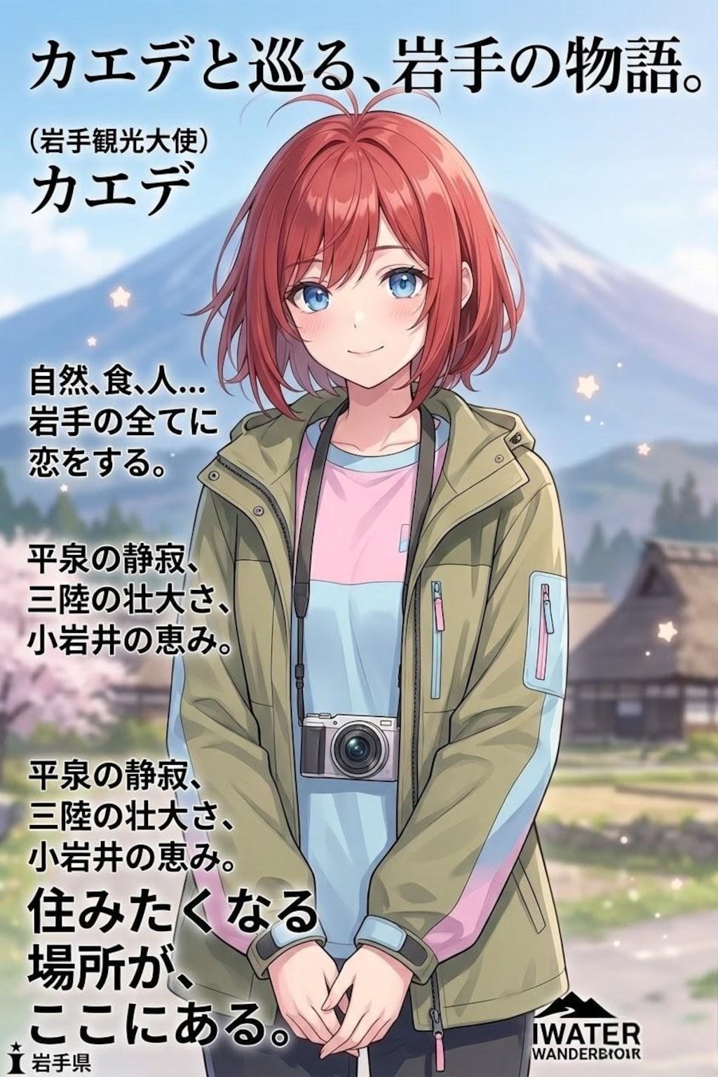 カエデの地元を紹介だべ