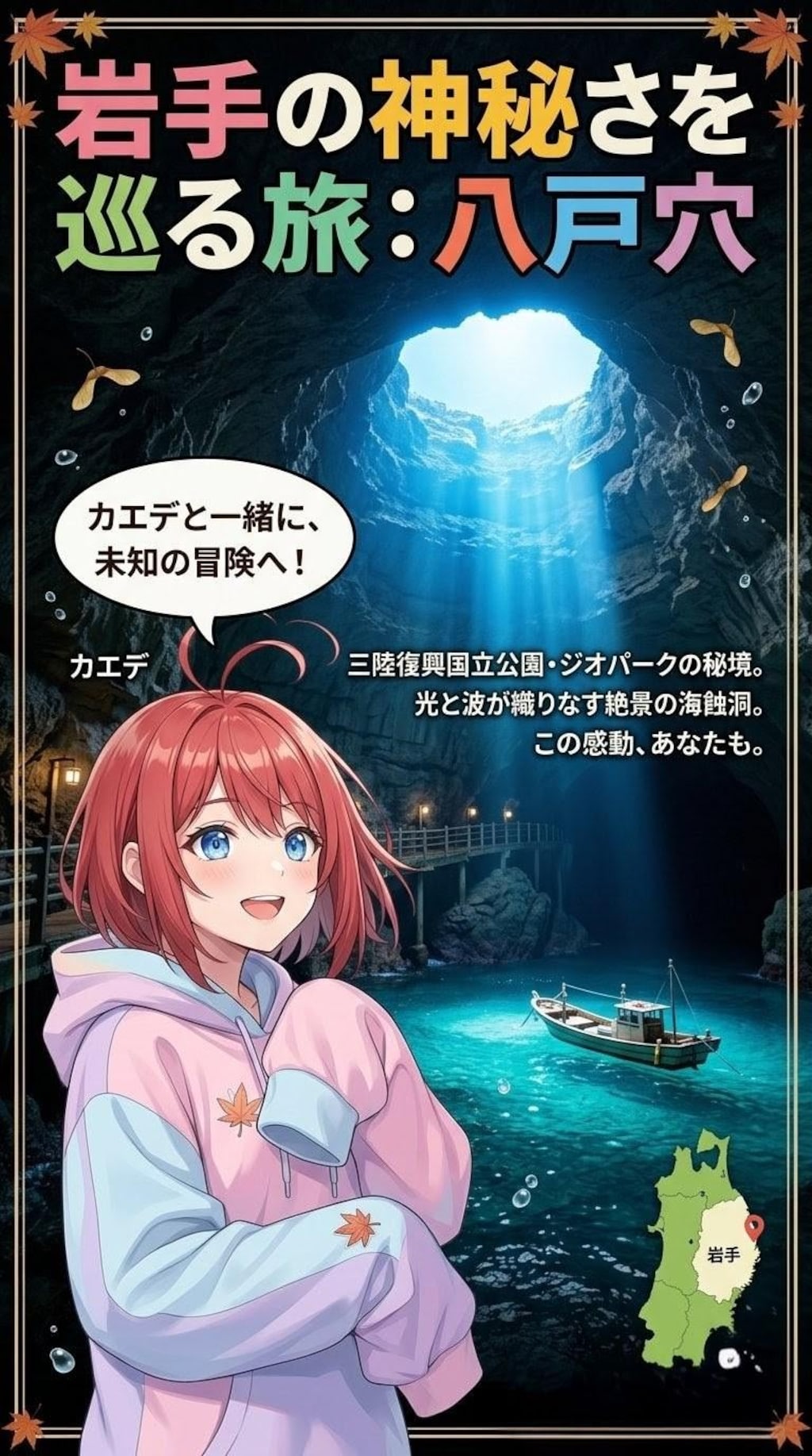 カエデの地元を紹介だべ