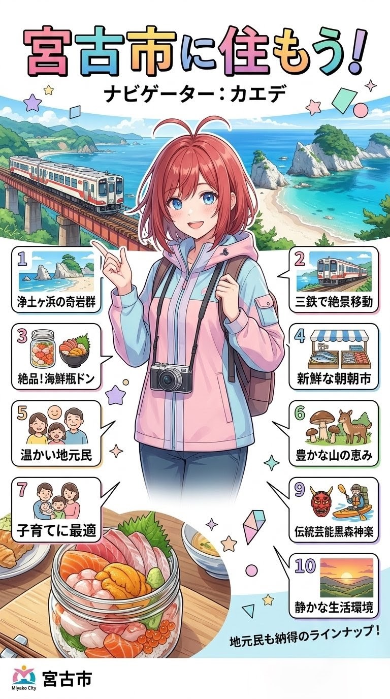 カエデの地元を紹介だべ