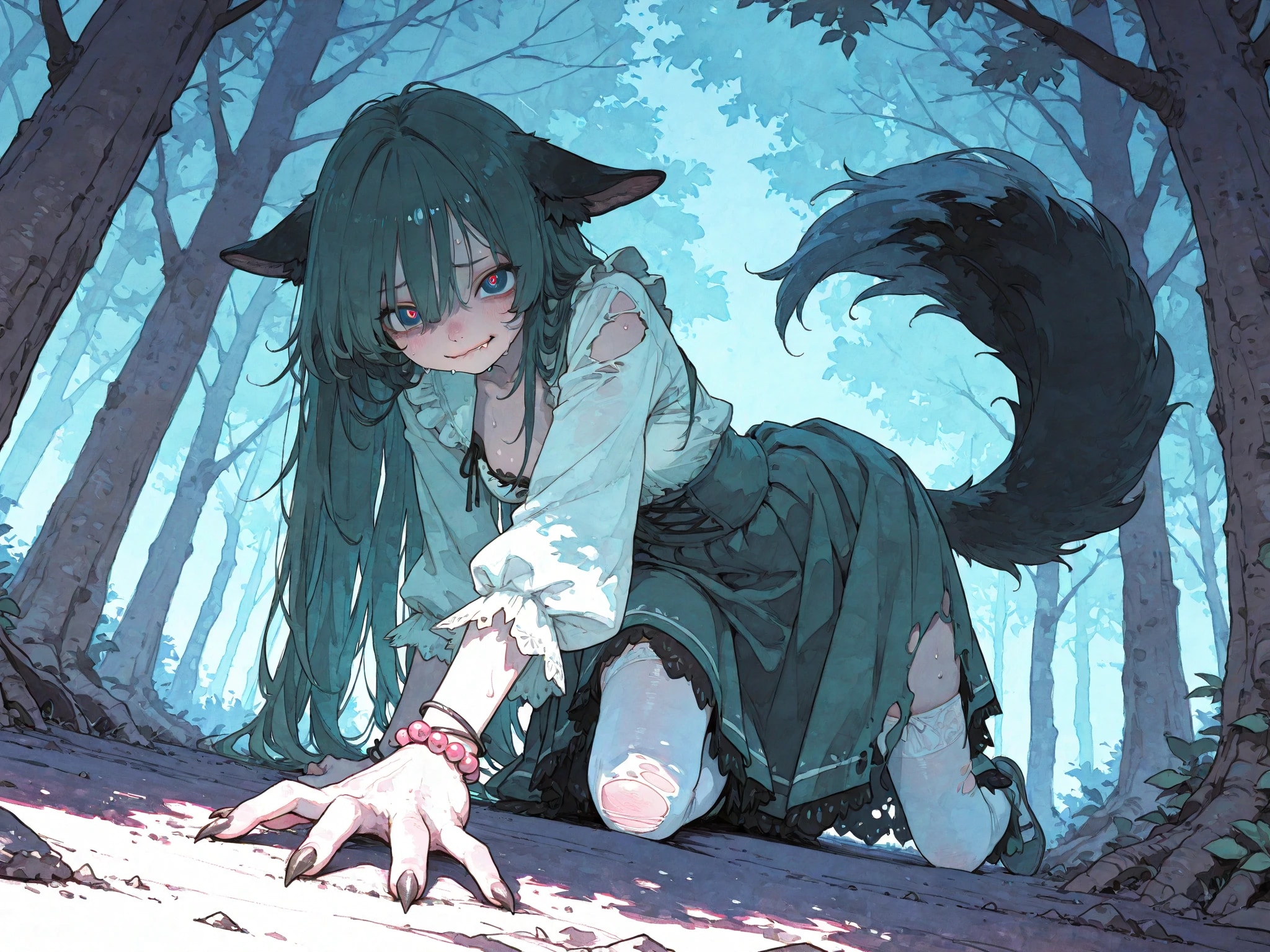 狼少女が来たぞー！ | の人気AIイラスト・グラビア