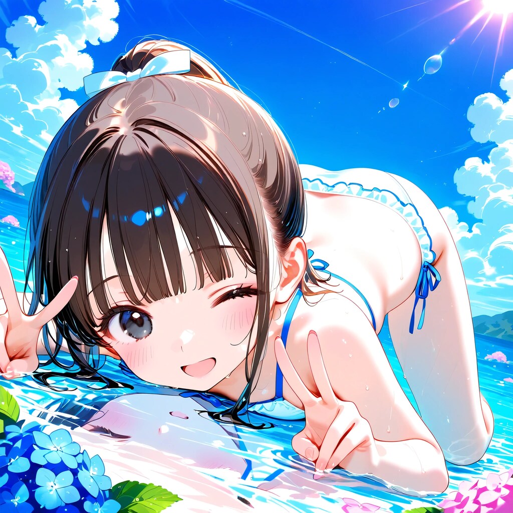 南の海の雫ちゃん