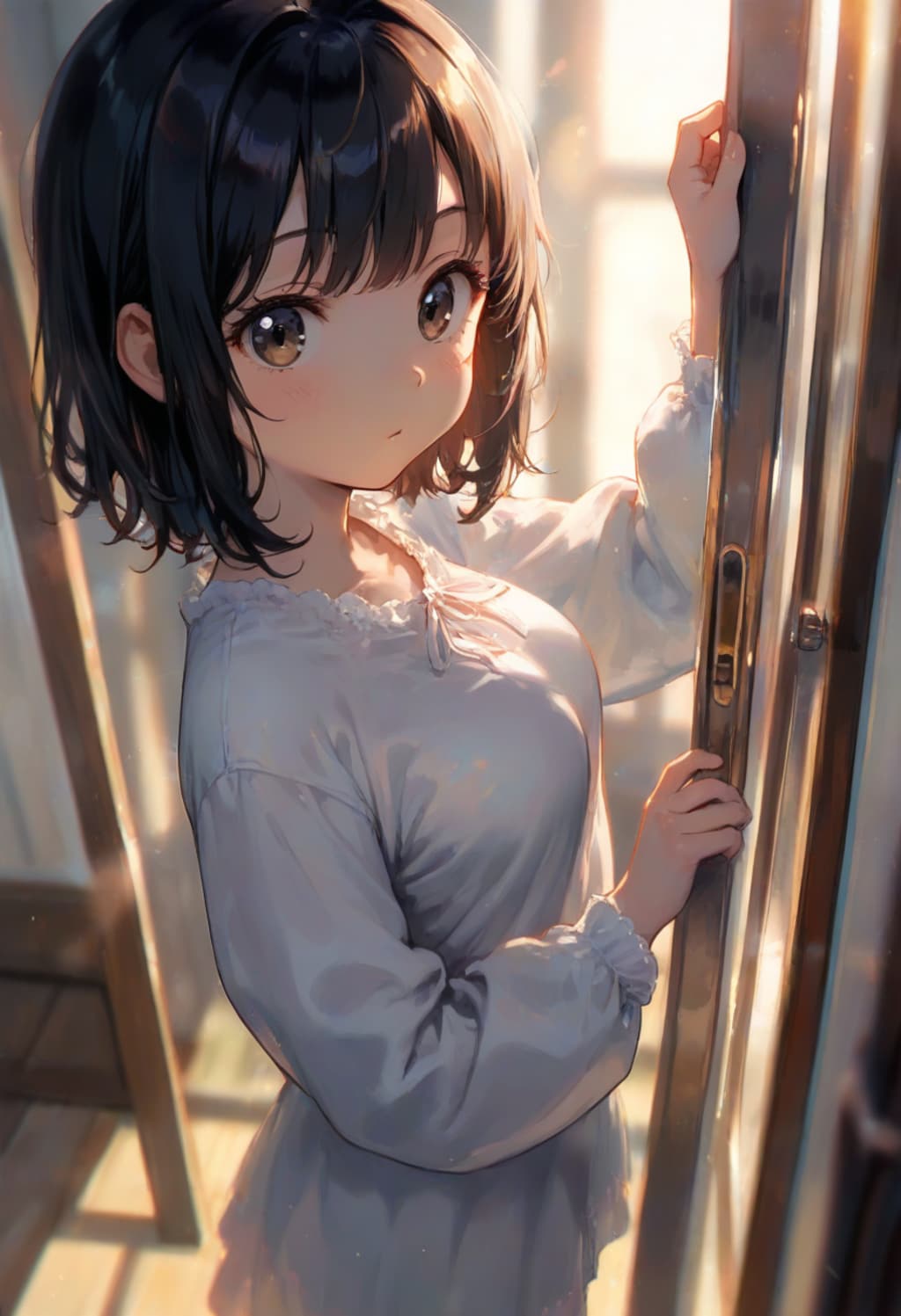 黒髪の美少女(83)