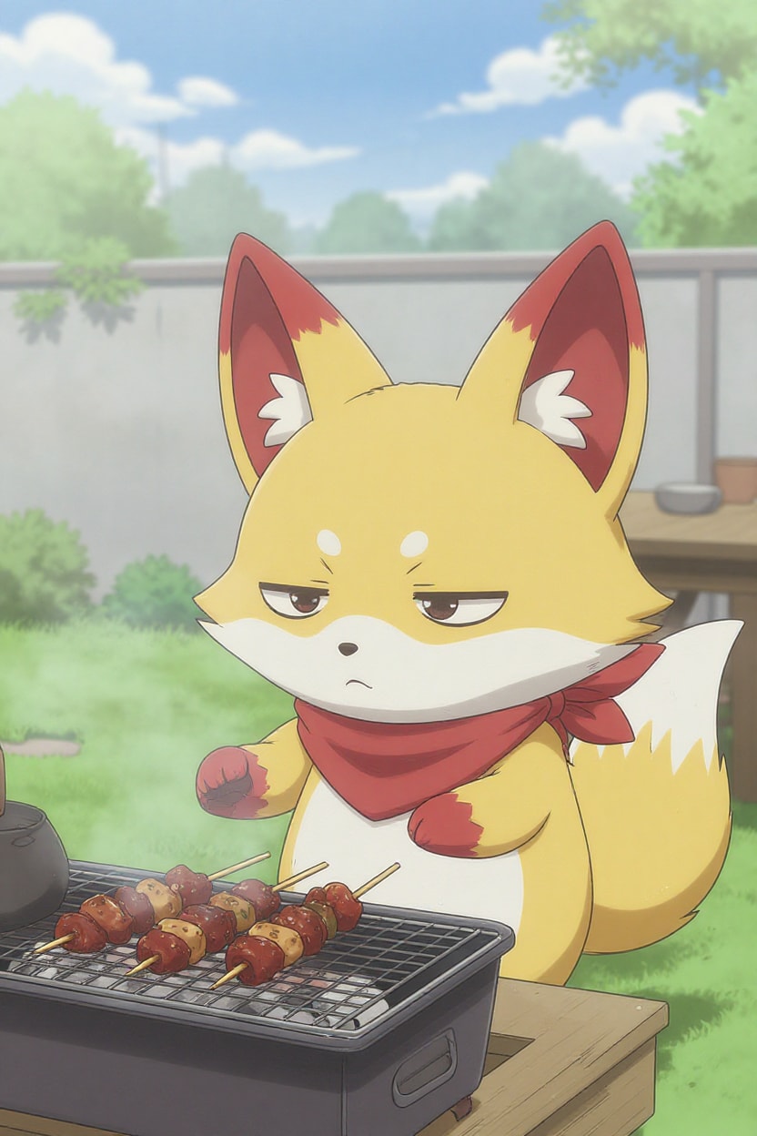 お昼は焼き鳥 | の人気AIイラスト・グラビア