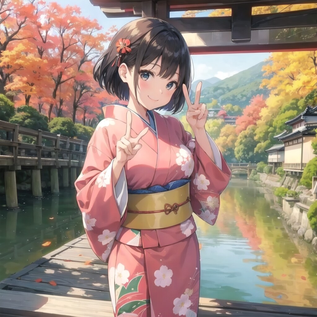 着物でお出かけ