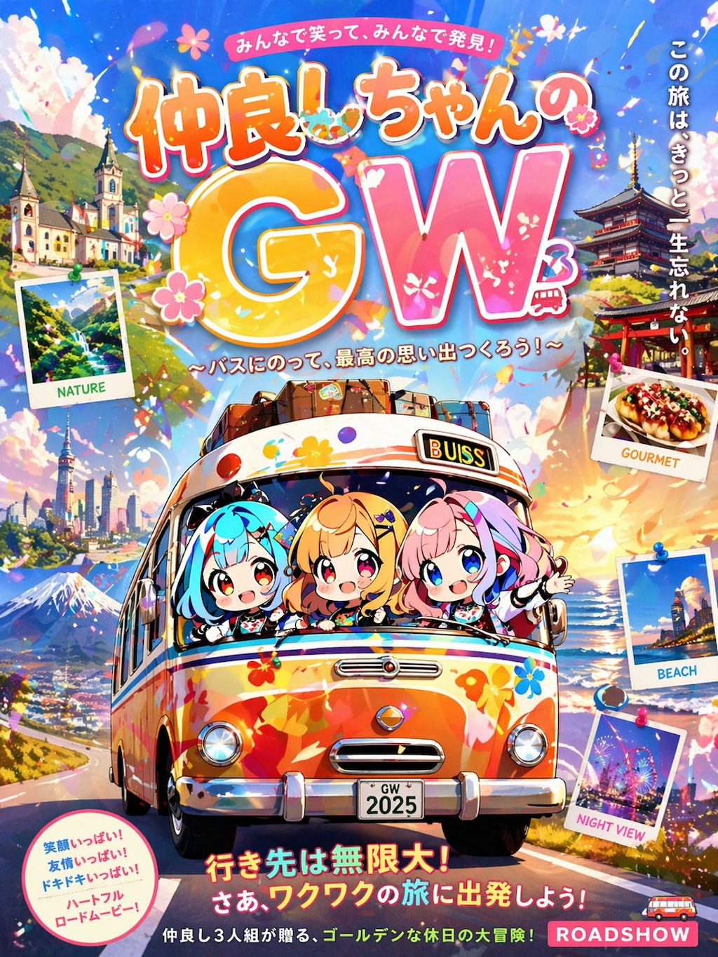 仲良しちゃんのＧＷ🚍️