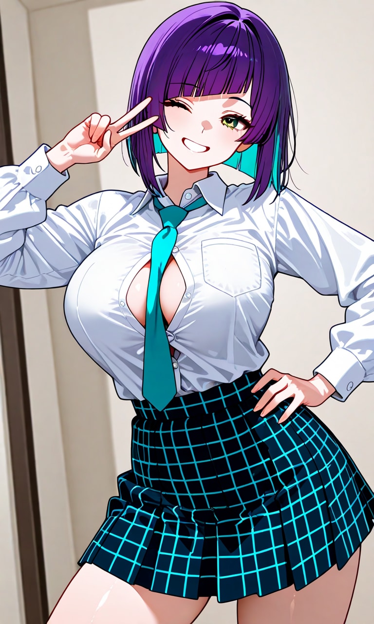 ほら見て、谷間ガード
