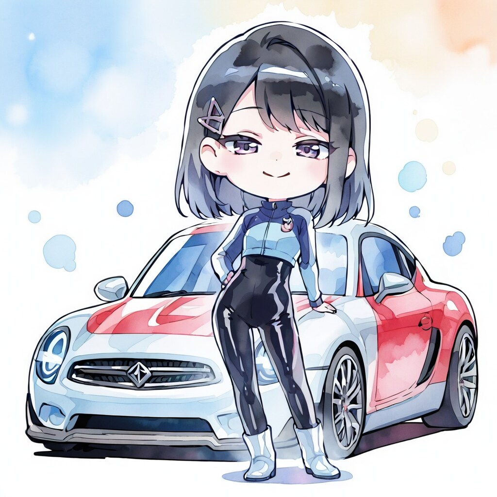 未来カーのお披露目