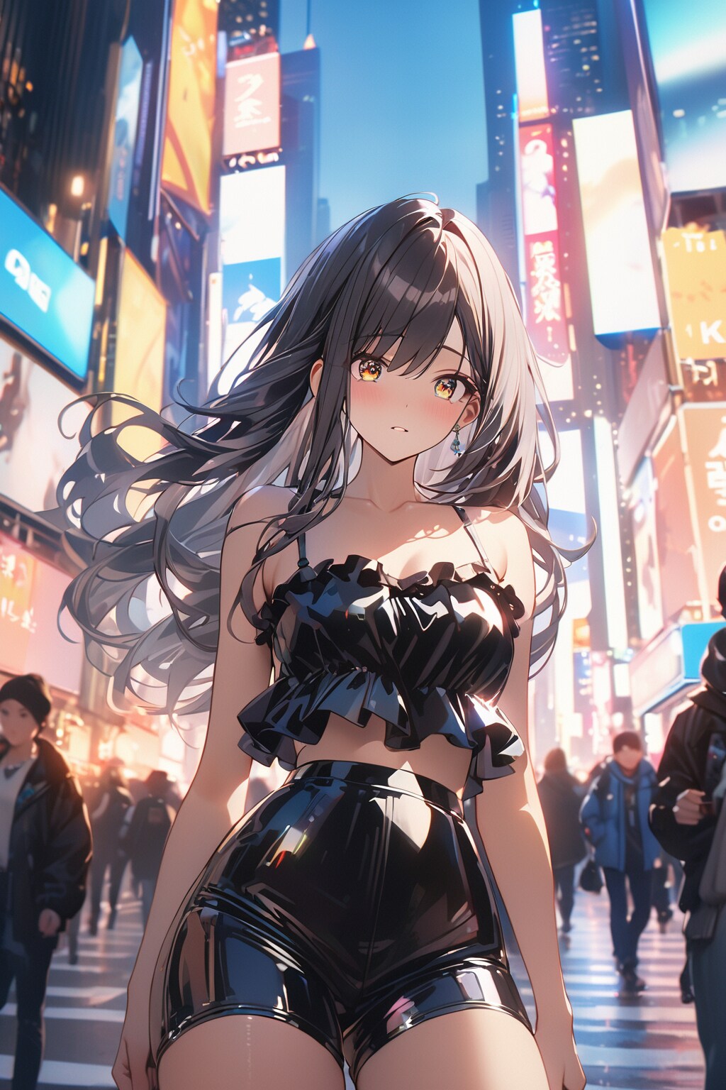 ニューヨークの夜の街