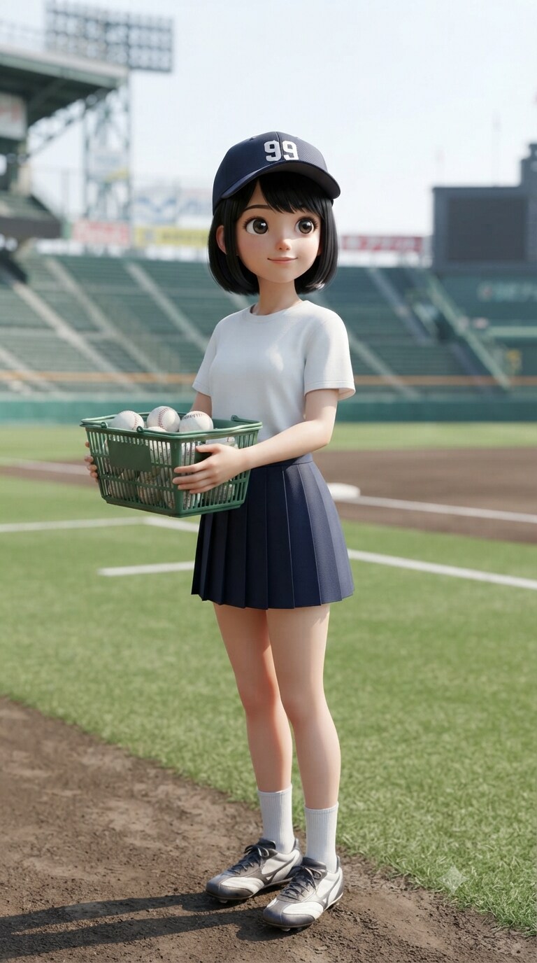 野球部マネージャー女子 | の人気AIイラスト・グラビア