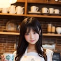カフェの店員さん。 6枚目