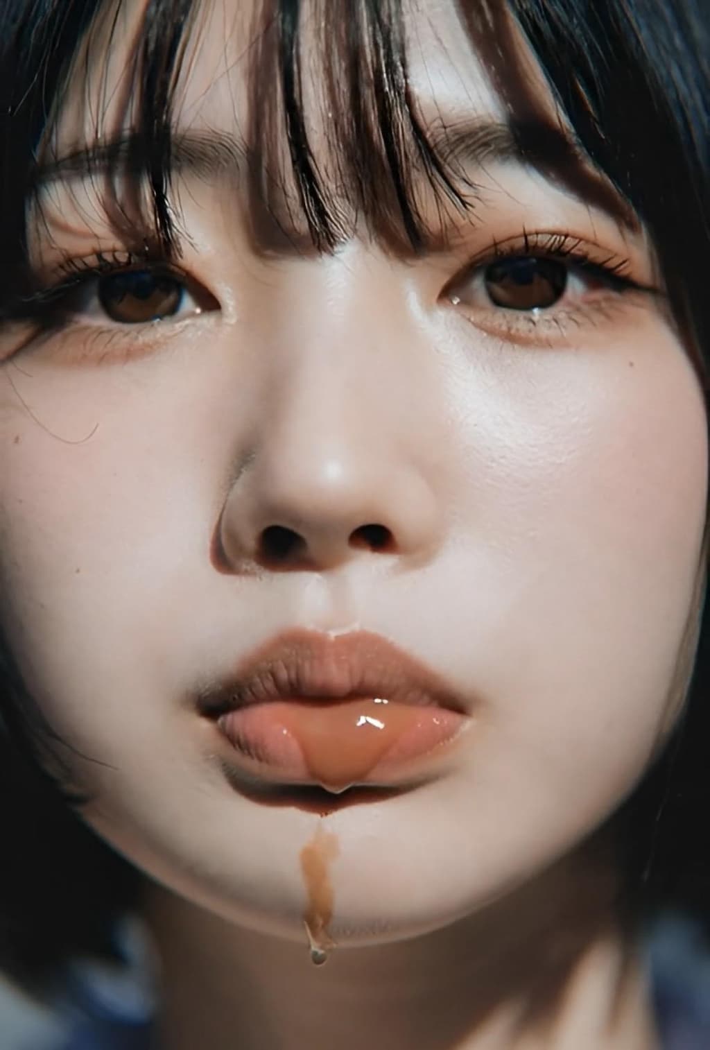 舌で転がす本命チョコ