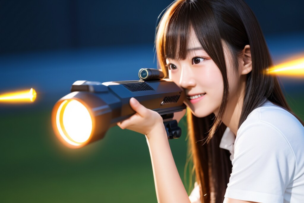 167　目から光線