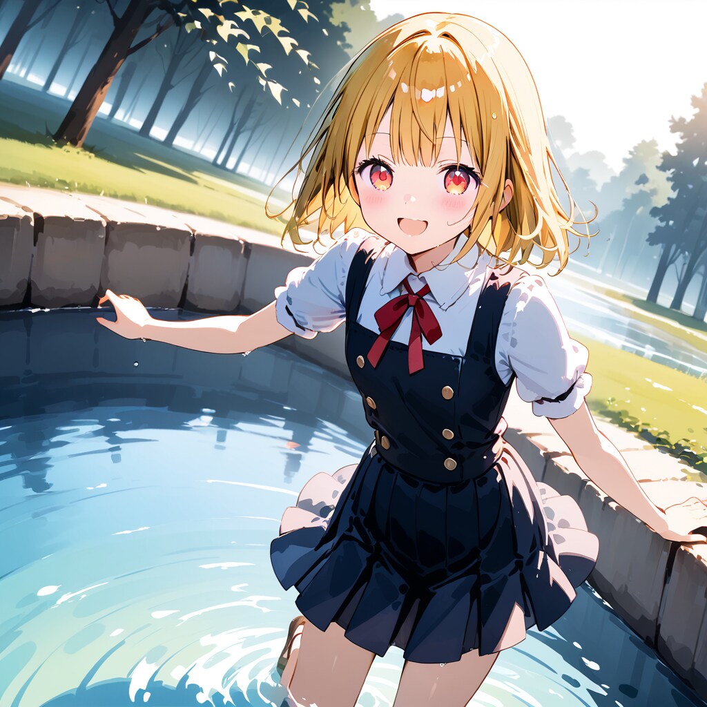 水遊びVEGAとHALO