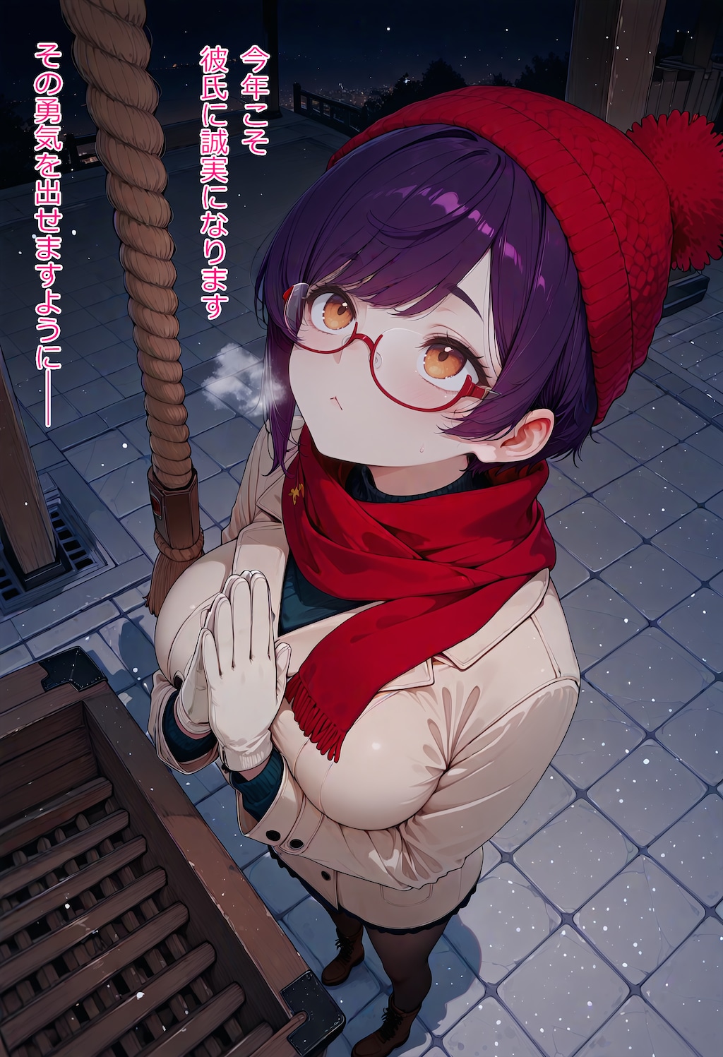 一人初詣の願い事