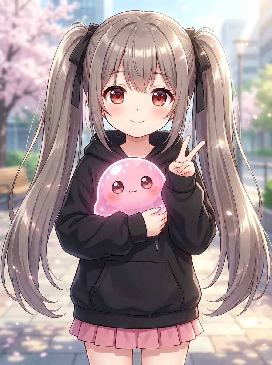 星宮乃愛ちゃんと ももほうくん