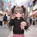 星宮乃愛ちゃんと ももほうくん 3枚目