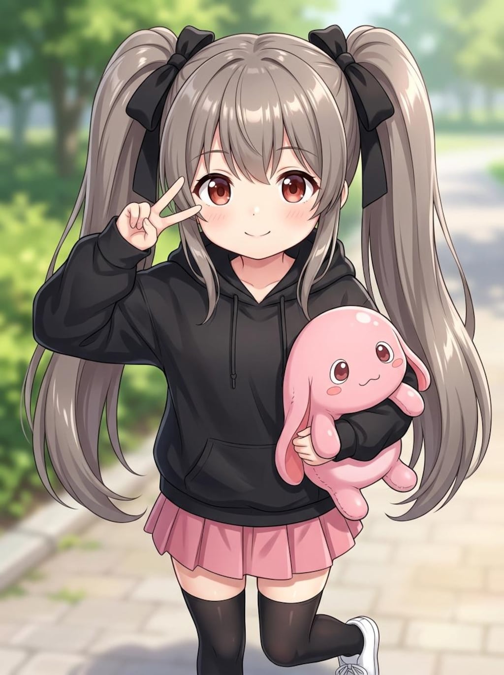 星宮乃愛ちゃんと ももほうくん
