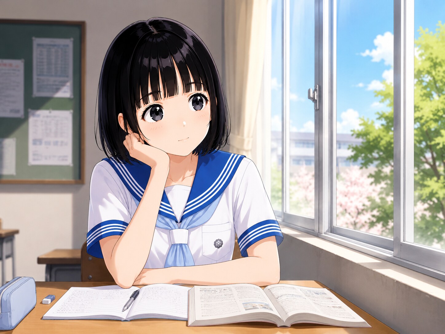 架空制服女子３４　小春ちゃん | の人気AIイラスト・グラビア