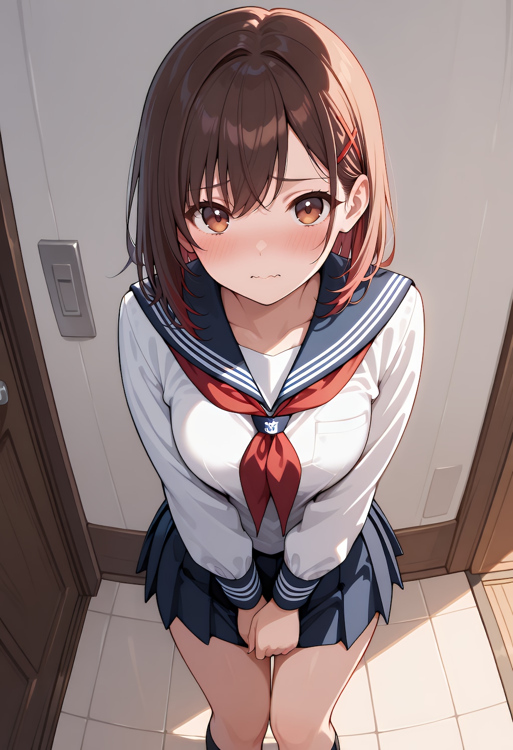 このスカート短い？