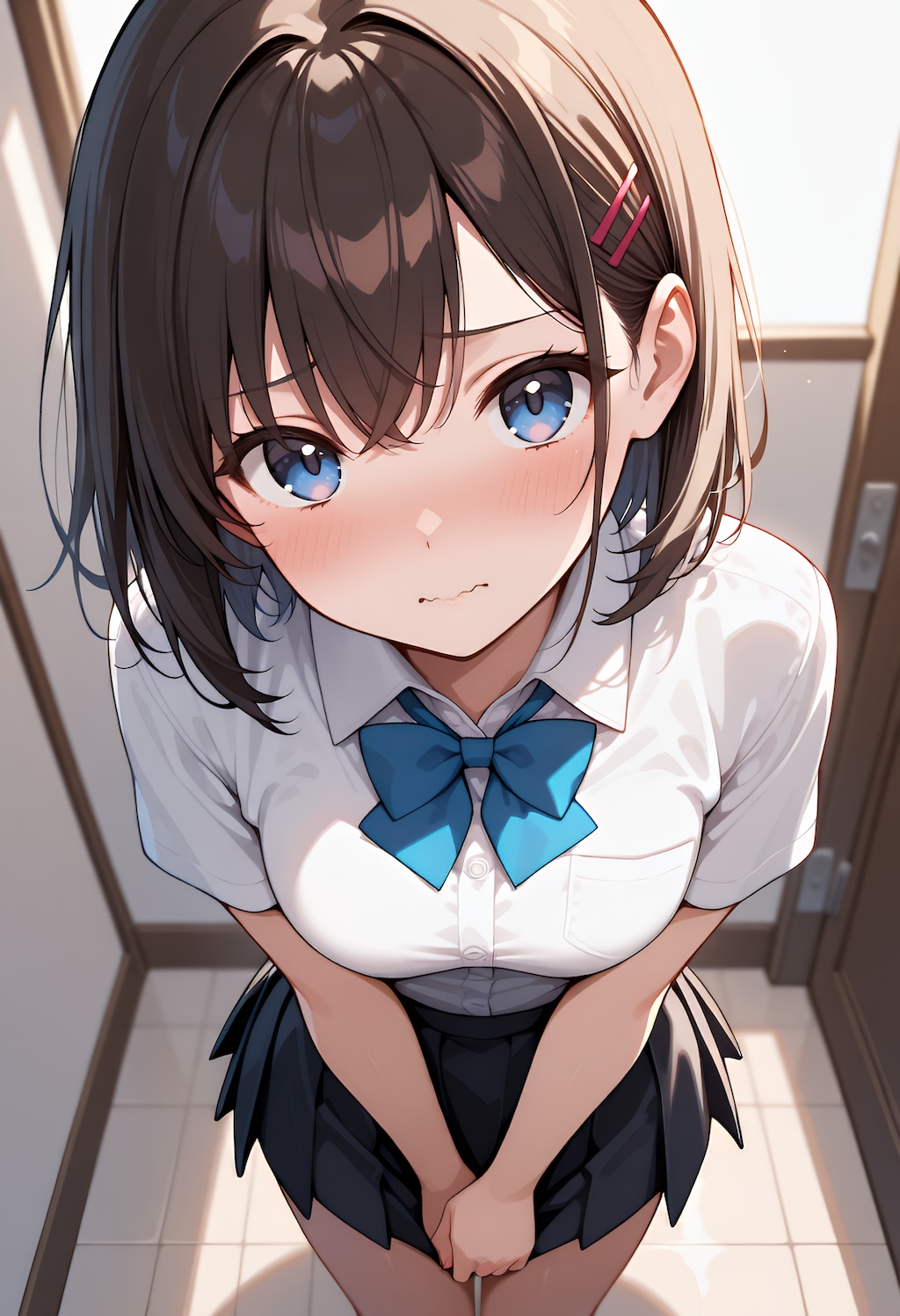 このスカート短い？