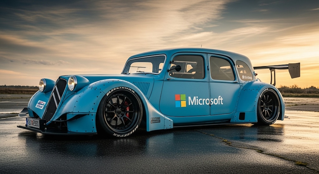 マイクロソフトシトロエンセダン