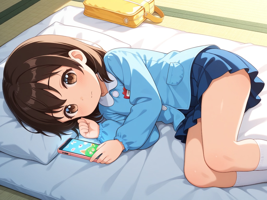 ママ、遅いな…