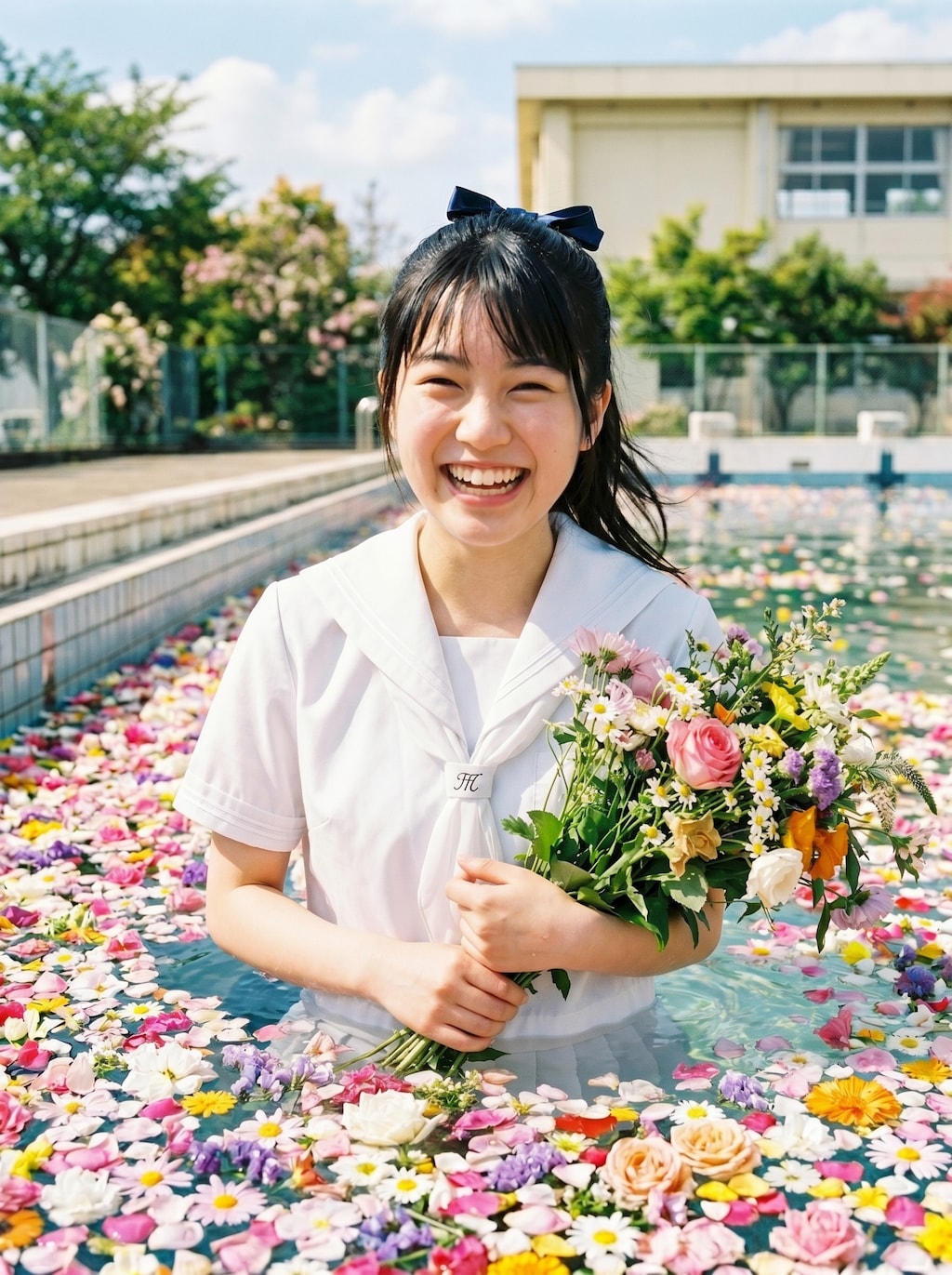 花を贈る