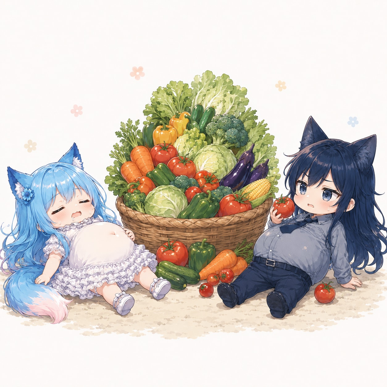 まんぷくまんぷくっ！ | の人気AIイラスト・グラビア