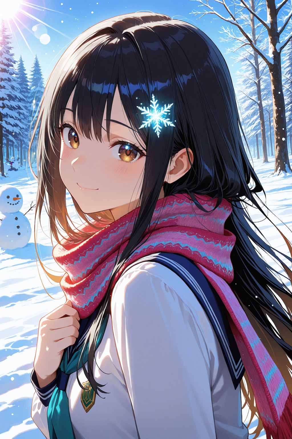 異世界神社の巫女さん（神楽さん）制服Ver