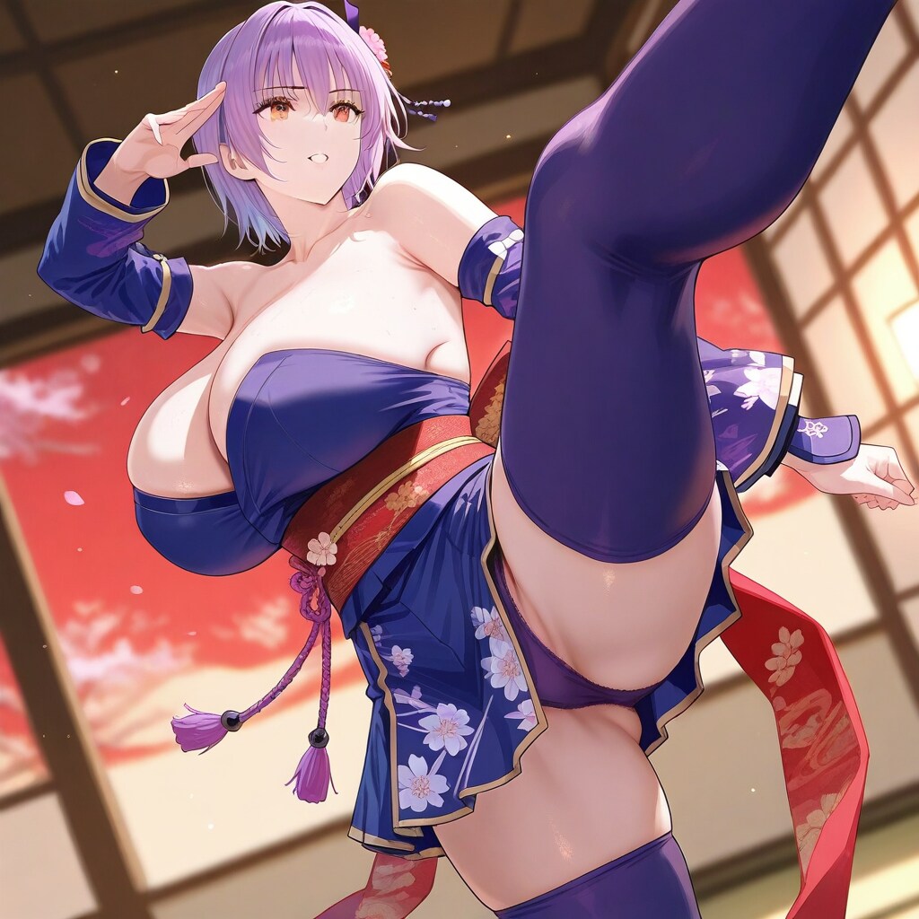 ハイキックあやね