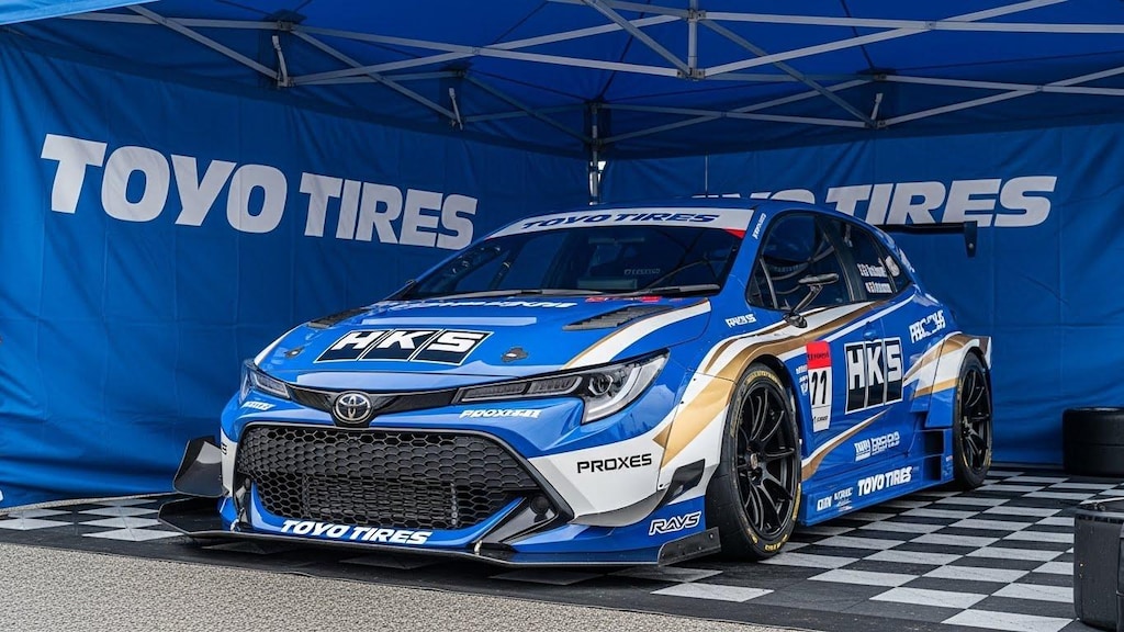 トーヨータイヤGRカローラ