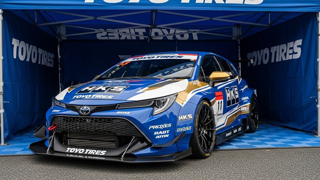 トーヨータイヤGRカローラ