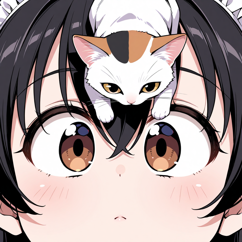 ねことメイドさんチャレンジ