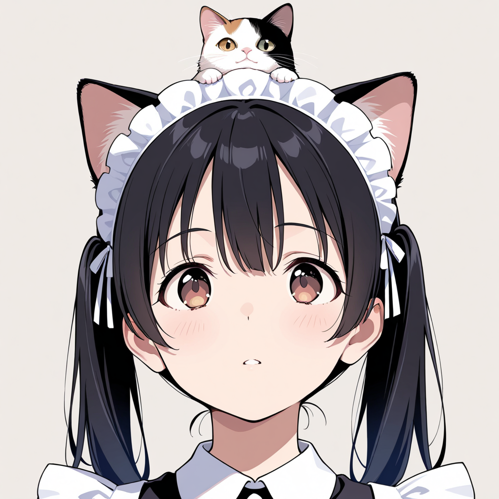 ねことメイドさんチャレンジ