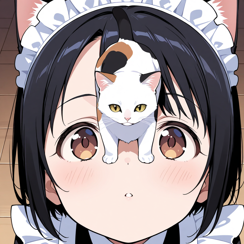 ねことメイドさんチャレンジ