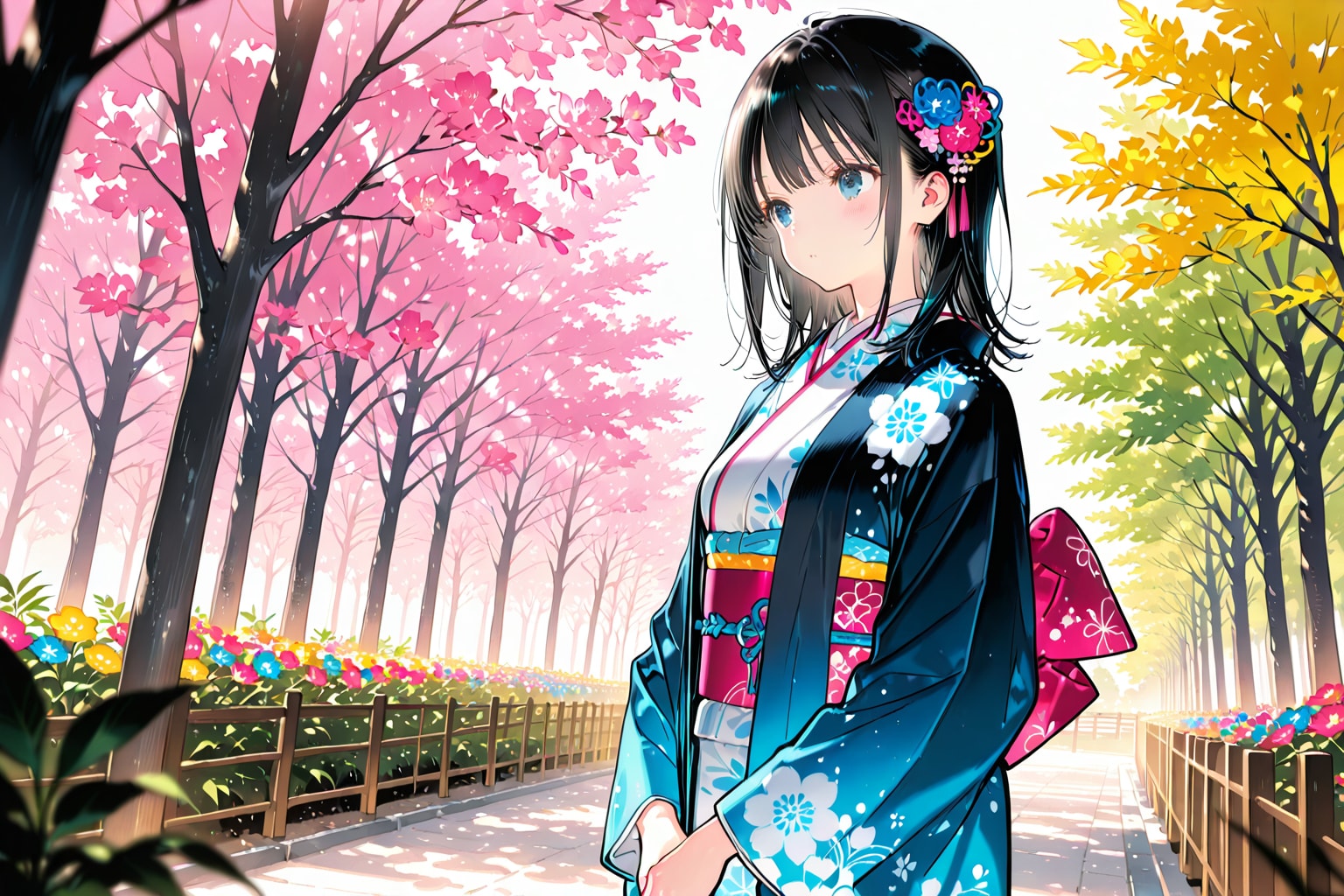 晴れ着(PHOENIX)(12) | の人気AIイラスト・グラビア