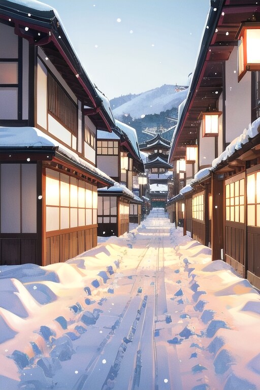 京都の雪